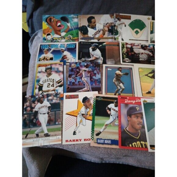 BARRY BONDS Huge 50 card Lot PIRATES GIANTS - Picture 6 of 6